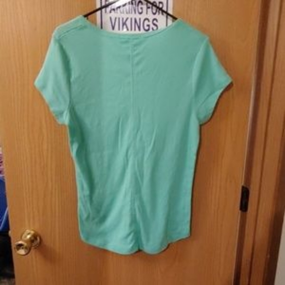 Gifted **K Jordan Mint Green Babydoll Tee XL - Picture 3 of 3